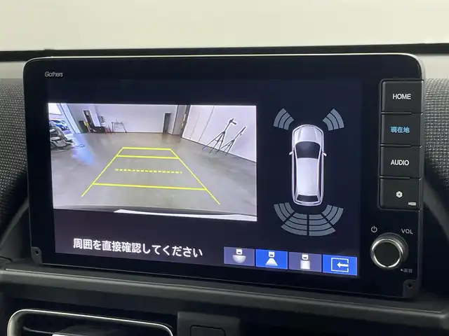 ホンダ フリード ハイブリット e:HEV AIR EX 福岡県 2025(令7)年 0.1千km クリスタルブラックパール 登録済未使用車　/純正９型ナビ（フルセグＴＶ）　/バックカメラ　/アダプティブクルコン　/コーナーセンサー　/衝突軽減ブレーキ　/レーンキープ　/ＢＳＭ　/アクセル踏み間違い防止　/両側電動スライドドア　/シートヒーター