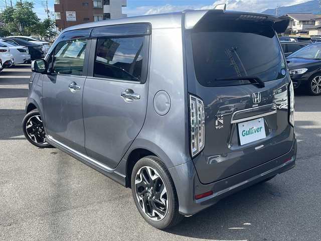 ホンダ Ｎ ＷＧＮ カスタム Lターボ ホンダS 山口県 2020(令2)年 1.2万km シャイニンググレーM ホンダセンシング/衝突被害軽減ブレーキ/車線逸脱警報/レーダークルーズコントロール/オートマチックハイビーム/標識認識機能/先行発進お知らせ機能/純正８型ナビ　/AM/FM/CD/DVD/フルセグTV/バックカメラ　/ハーフレザーシート　/パドルシフト　/アダプティブクルーズコントロール　/ＬＥＤヘッドライト　/運転席シートヒーター　/電動パーキングブレーキ　/コーナーセンサー　/純正15インチアルミホイール/ＥＴＣ　/ドラレコ