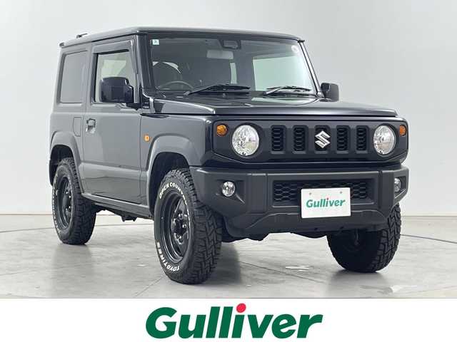スズキ ジムニー XL 道央・札幌 2024(令6)年 0.9万km ブルーイッシュブラックパール3 ・４WD/ターボ/・スズキセーフティサポート/・衝突被害軽減ブレーキ/・純正8インチディーラーナビ/・DVD.CD.SD.BT.フルセグ/・バックカメラ /・TOYO  OPEN COUNTRYタイヤ/・LEDオートライト/オートハイビーム/・イエローフォグランプ/・運転席/助手席シートヒーター/・ビルトインETC/・スタッドレスタイヤ積込/・スマートキー/プッシュスタート