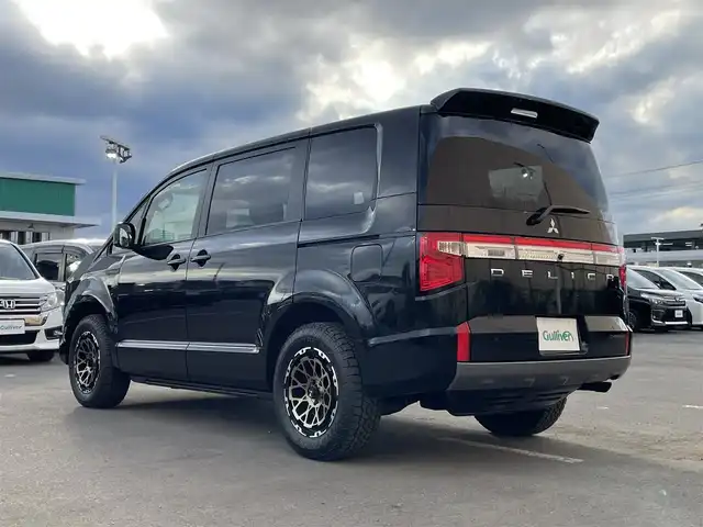 三菱 デリカＤ：５ シャモニー 東京都 2024(令6)年 0.1万km ブラックダイヤモンド Air17インチアルミホイール/BIG-X11型ナビ/ハーフレザーシート/BSM/両側パワースライドドア/純正LEDヘッドライト/パワーシート/シートヒーター/パワーバックドア/オートステップ/バックカメラ