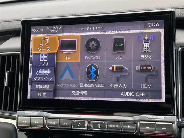 三菱 デリカＤ：５ シャモニー 東京都 2024(令6)年 0.1万km ブラックダイヤモンド Air17インチアルミホイール/BIG-X11型ナビ/ハーフレザーシート/BSM/両側パワースライドドア/純正LEDヘッドライト/パワーシート/シートヒーター/パワーバックドア/オートステップ/バックカメラ