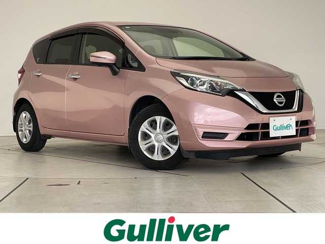 日産 ノート X 愛知県 2017(平29)年 4.2万km ピンク 衝突軽減システム/純正ナビ/全方位カメラ/ワンセグ/CD DVD/Bluetooth/バックカメラ/コーナーセンサー/ETC/ドライブレコーダー/ステアリングスイッチ/スマートキー/プッシュスタート