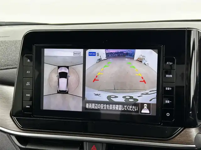 日産 オーラ G レザーエディション 大分県 2022(令4)年 1.6万km ピュアホワイトパール 純正SDナビ/　BT/CD/DVD/フルセグ/全方位カメラ/アラウンドビューモニター/プロパイロット/オートブレーキホールド/コーナーセンサー/オートマチックハイビーム/ビルトインETC/LEDヘッドライト/レザーシート/ドライブレコーダー/純正アルミホイル17インチ/純正フロアマット/革巻ステアリング