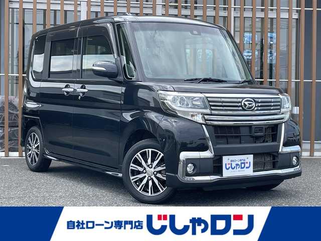 ダイハツ タント カスタム X トップED SAⅡ 福岡県 2016(平28)年 10.7万km ブラックマイカメタリック (株)IDOMが運営する【じしゃロン八幡西店】の自社ローン専用車両になります。こちらは現金またはオートローンご利用時の価格です。自社ローンご希望の方は別途その旨お申付け下さい/SDナビ/フルセグTV/AM/FM/iPod/BT/HDMI/ETC/片側パワースライドドア/横滑り防止装置/衝突被害軽減システム/Wエアバック/ベンチシート/フルフラットシート/オートライト/バックカメラ/LEDヘッドライト/スマートキー