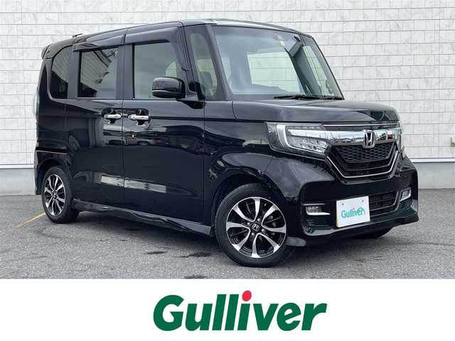 ホンダ Ｎ ＢＯＸ カスタム G L ホンダセンシング 福岡県 2020(令2)年 5.4万km 黒 純正7インチナビ/Bluetooth　CD　DVD/フルセグTV　/バックカメラ/・ホンダセンシング/・衝突被害軽減システム/・衝突被害軽減ブレーキ/・近距離衝突軽減ブレーキ/・車線逸脱防止支援/・車線逸脱警報/・標識認識機能/・急アクセル抑制機能/・先行車発進お知らせ機能/・誤発進抑制機能/・後方発進抑制機能/クルーズコントロール/エンジンプッシュボタン/ETC/ステアリングスイッチ