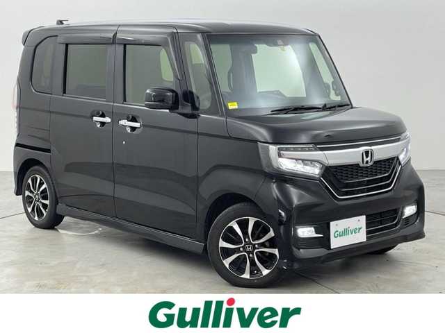 ホンダ Ｎ ＢＯＸ カスタム G L ホンダセンシング 福岡県 2020(令2)年 5.4万km クリスタルブラックパール ワンオーナー/社外ナビ（ＢＴ，フルセグＴＶ）　/バックカメラ　/ビルトインＥＴＣ　/ＡＣＣ　/ホンダセンシング　/衝突軽減ブレーキ　/レーンキープ　/横滑り防止　/片側電動スライドドア　/シートヒーター　/純正１４インチＡＷ　/ＬＥＤ