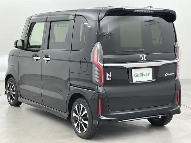 ホンダ Ｎ ＢＯＸ カスタム G L ホンダセンシング 福岡県 2020(令2)年 5.4万km クリスタルブラックパール ワンオーナー/社外ナビ（ＢＴ，フルセグＴＶ）　/バックカメラ　/ビルトインＥＴＣ　/ＡＣＣ　/ホンダセンシング　/衝突軽減ブレーキ　/レーンキープ　/横滑り防止　/片側電動スライドドア　/シートヒーター　/純正１４インチＡＷ　/ＬＥＤ