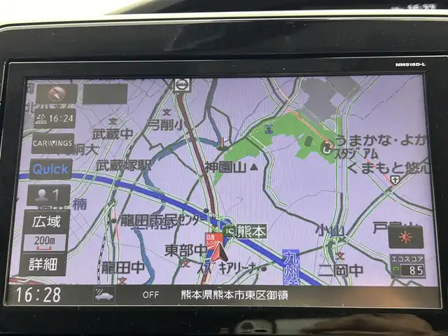 日産 セレナ ハイウェイスター Vセレクション 熊本県 2017(平29)年 7.7万km アズライトブルー 純正フリップダウンモニター/純正9インチナビMM516D-L/（フルセグTV/BT/CD/DVD/SD/USB）/アラウンドビューモニター/インテリジェントルームミラー/社外前方ドライブレコーダー/ハンズフリー両側パワースライドドア/ETC/パーキングアシスト/プロパイロット/エマージェンシーブレーキ/車線逸脱警報/前後クリアランスソナー/ふらつき警報/アイドリングストップ/インテリジェントルームミラー/横滑り防止/電動パーキングブレーキ/ブレーキホールド/純正フロアマット/社外１６インチAW/オートライト/オートマチックハイビーム/LEDヘッドライト/フォグライト/スマートキー/プッシュスタート/スペアキー1本