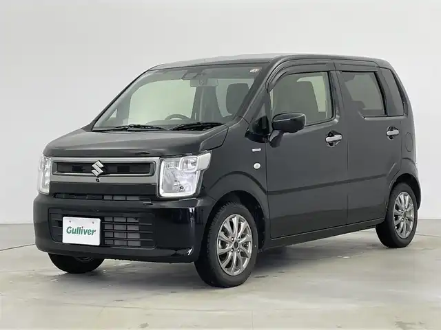 スズキ ワゴンＲ HYBRID FX リミテッド 富山県 2019(令1)年 1.9万km ブルーイッシュブラックパール3 社外ナビ（AM/FM/DVD/BT/フルセグ）/全方位カメラ/ドライブレコーダー/ETC/ヘッドアップディスプレイ/シートヒーター/衝突被害軽減システム/レーンキープアシスト/横滑り防止装置/アイドリングストップ/純正フロアマット/社外アルミホイール/純正ホイール付サマータイヤ有/オートハロゲンライト/ステアリングスイッチ/スマートキー