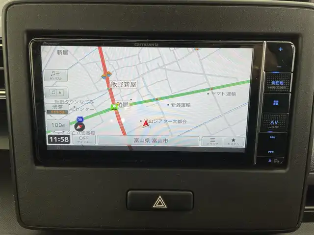 スズキ ワゴンＲ HYBRID FX リミテッド 富山県 2019(令1)年 1.9万km ブルーイッシュブラックパール3 社外ナビ（AM/FM/DVD/BT/フルセグ）/全方位カメラ/ドライブレコーダー/ETC/ヘッドアップディスプレイ/シートヒーター/衝突被害軽減システム/レーンキープアシスト/横滑り防止装置/アイドリングストップ/純正フロアマット/社外アルミホイール/純正ホイール付サマータイヤ有/オートハロゲンライト/ステアリングスイッチ/スマートキー