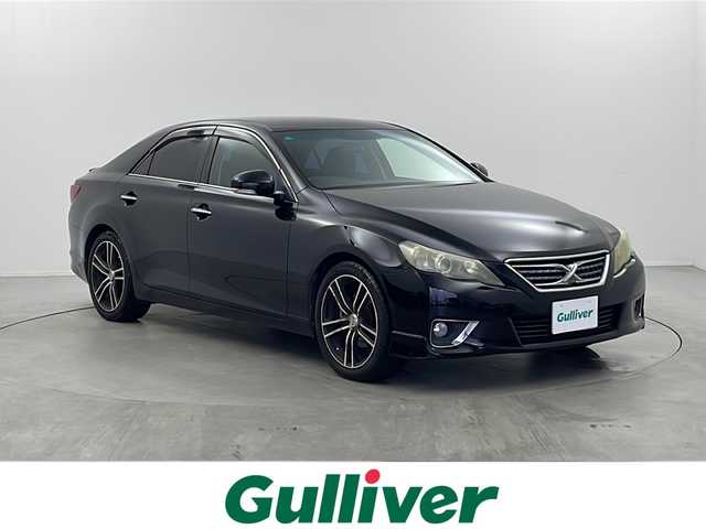 トヨタ マークＸ 250G Sパッケージ リラックス 栃木県 2010(平22)年 11.6万km ブラック 社外ナビ/(BT/AM/FM/CD/DVD/フルセグ）/ETC/横滑り防止/MTモード付AT/パドルシフト/ステアリングスイッチ/純正フロアマット/プッシュスタート/スマートキー