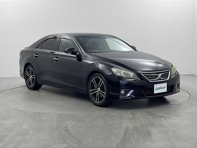 トヨタ マークＸ 250G Sパッケージ リラックス 栃木県 2010(平22)年 11.6万km ブラック 社外ナビ/(BT/AM/FM/CD/DVD/フルセグ）/ETC/横滑り防止/MTモード付AT/パドルシフト/ステアリングスイッチ/純正フロアマット/プッシュスタート/スマートキー