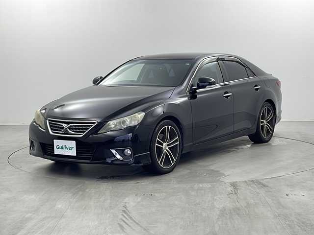 トヨタ マークＸ 250G Sパッケージ リラックス 栃木県 2010(平22)年 11.6万km ブラック 社外ナビ/(BT/AM/FM/CD/DVD/フルセグ）/ETC/横滑り防止/MTモード付AT/パドルシフト/ステアリングスイッチ/純正フロアマット/プッシュスタート/スマートキー