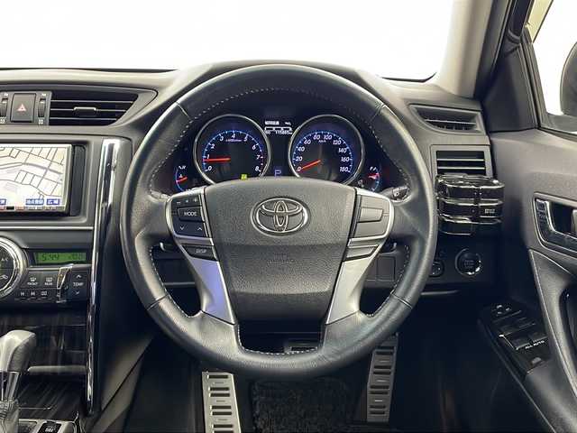 トヨタ マークＸ 250G Sパッケージ リラックス 栃木県 2010(平22)年 11.6万km ブラック 社外ナビ/(BT/AM/FM/CD/DVD/フルセグ）/ETC/横滑り防止/MTモード付AT/パドルシフト/ステアリングスイッチ/純正フロアマット/プッシュスタート/スマートキー