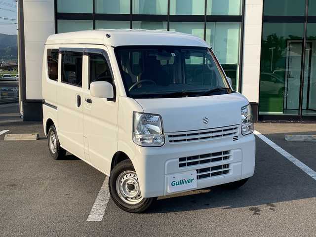 スズキ エブリイ PC リミテッド 和歌山県 2020(令2)年 6.9万km スペリアホワイト 社外7インチナビ（CN-B301B)/（BT/AM/FM)/バックカメラ/横滑り防止/レーンキープアシスト/衝突軽減ブレーキ/後方コーナーセンサー/オートライト/ビルトインETC/前後ドラレコ/ハロゲンヘッドライト/ヘッドライトレベライザー/ドアバイザー