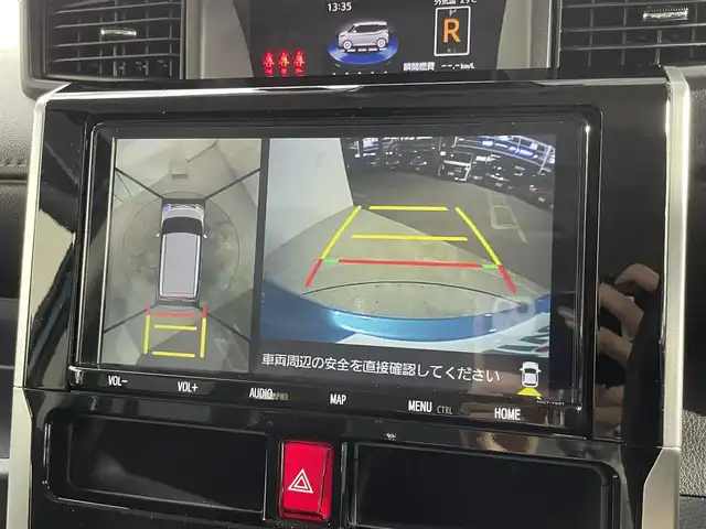 トヨタ ルーミー カスタムG 大阪府 2023(令5)年 1.3万km ターコイズブルーマイカメタリック 純正9incナビ(フルセグ/DVD再生/Bluetooth) 360カメラ 後席モニター ETC 両側パワースライドドア シートヒーター 衝突軽減 レーダークルコン クリアランスソナー ドラレコ