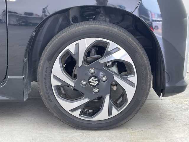 スズキ スペーシア カスタム HYBRID XS 群馬県 2024(令6)年 0.4万km ブルーイッシュブラックパール3 純正9型ナビ 全周囲カメラ 衝突被害軽減ブレーキ　アダプティブクルーズコントロール　両側電動スライドドア　ハンドルヒーター　ヘッドアップディスプレイ　ステアリングヒーター　電動パーキング 禁煙車
