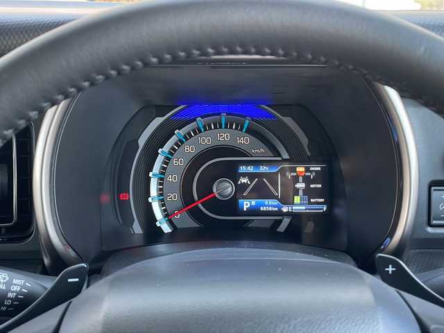 スズキ ハスラー HYBRID X ターボ 富山県 2022(令4)年 0.7万km オフブルーメタリック/ガンメタリック2トーンルーフ 4WD/ターボ/デュアルブレーキサポート/レーンキープアシスト/レーダークルーズコントロール/クリアランスソナー/全方位カメラ/純正9インチナビ/フルセグ/ETC/前席シートヒーター/前後ドライブレコーダー/ダウンヒルアシスト/スペアキー