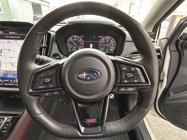 スバル レヴォーグ 1．8STIスポーツ EX 愛知県 2020(令2)年 1.3万km クリスタルホワイトP ワンオーナー/メモリナビ/フルセグテレビ/全方位カメラ/ETC/プッシュスタート/スマートキー/レーダークルーズコントロール/LEDヘッドランプ/HID/革シート、パワーシート/パワーテールゲート