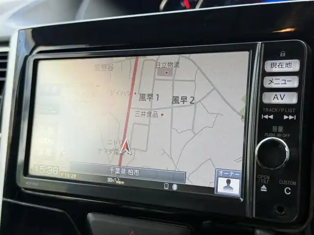 ダイハツ タント カスタム RS SA 千葉県 2014(平26)年 8.5万km パールホワイトⅢ 純正メモリナビ（FM/AM/CD/DVD/Bluetooth）/ワンセグTV/ETC/両側パワースライド/前方ドライブレコーダー/ワンオーナー/LEDヘッドライト/フォグランプ/純正アルミホイール/ISOFIX/保証書/取扱説明書/スペアキー/スマートキー/プッシュスタート