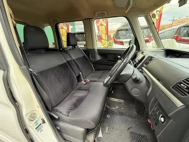 ダイハツ タント カスタム RS SA 千葉県 2014(平26)年 8.5万km パールホワイトⅢ 純正メモリナビ（FM/AM/CD/DVD/Bluetooth）/ワンセグTV/ETC/両側パワースライド/前方ドライブレコーダー/ワンオーナー/LEDヘッドライト/フォグランプ/純正アルミホイール/ISOFIX/保証書/取扱説明書/スペアキー/スマートキー/プッシュスタート