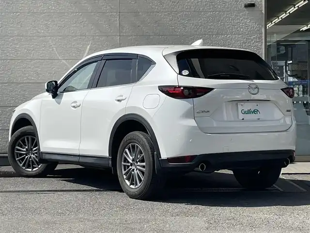 マツダ ＣＸ－５ XD プロアクティブ 兵庫県 2017(平29)年 2.6万km スノーフレイクホワイトパールマイカ 純正メーカーナビ/（CD/DVD/BT/フルセグTV）/バックカメラ/衝突軽減ブレーキ/レーンキーピングサポート/BSM/コーナーセンサー/LEDヘッドライト/AUTOライト/TCS/ETC/スマートキー/スペアキー/保証書/取扱説明書