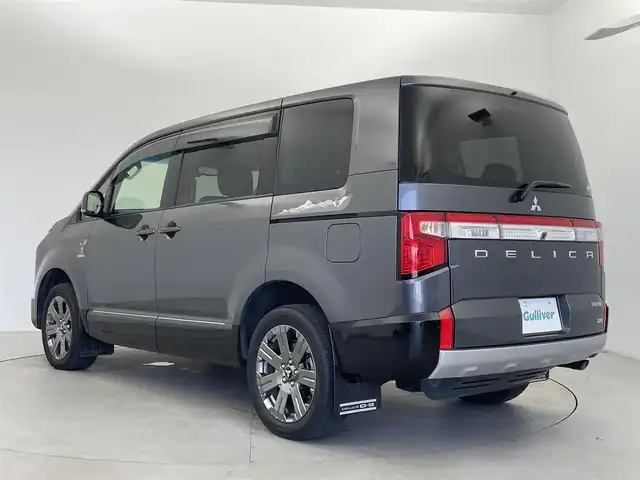 三菱 デリカＤ：５ ジャスパー 富山県 2020(令2)年 2.9万km アイガーグレーM/ダイヤモンドブラックマイカ ワンオーナー/4WD/純正10.1型ナビ（AM/FM/CD/DVD/SD/USB/BT）/フルセグTV/アラウンドビューモニター/両側パワースライドドア/衝突被害軽減ブレーキシステム/車線逸脱警報システム/レーダークルーズコントロールシステム/オートマチックハイビーム/ブラインドスポットモニター/ハーフレザー/LEDヘッドライト/アクセサリーコンセント/ETC/ドライブレコーダー前後/パドルシフト/オートブレーキホールド/スマートキー×２/プッシュスタート/アイドリングストップ/純正フロアマット/取扱説明書/保証書
