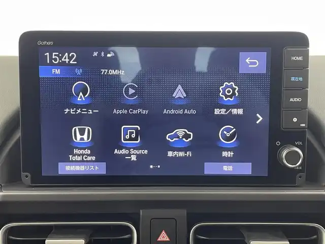 ホンダ フリード ハイブリット e:HEV クロスター 大分県 2025(令7)年 0.1千km メテオロイドグレーメタリック 登録済未使用車/純正ナビ/（Bluetooth/フルセグTV/AM/FM）/バックカメラ/ホンダセンシング/●衝突軽減ブレーキ（CMBS）/●先行車発進お知らせ機能/●路外逸脱抑制機能/●標識認識機能/●渋滞追従機能付アダプティブクルーズコントロール（ACC）/●車線維持支援システム（LKAS）/●誤発進抑制/●オートハイビーム/純正15インチAW/ハーフレザーシート/前席シートヒーター/カーテンエアバック/LEDヘッドライト/両側パワースライドドア/電動パーキングブレーキ/オートブレーキホールド/保証書・取扱説明書