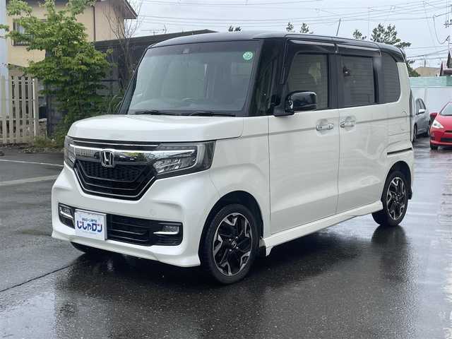 ホンダ Ｎ ＢＯＸ カスタム G EX ターボ ホンダセンシング 秋田県 2017(平29)年 13.3万km プレミアムホワイトパールⅡ (株)IDOMが運営する【じしゃロン秋田店】の自社ローン対象車両になります。こちらは現金またはオートローンご利用時の価格です。自社ローンご希望の方は別途その旨お申付け下さい//////////メモリナビ/フルセグテレビ/バックカメラ/ウィンカーミラー/クルーズコントロール/ドアバイザー/プッシュスタート/両側パワースライドドア/ETC/スマートキー/シートヒーター/スマートキー