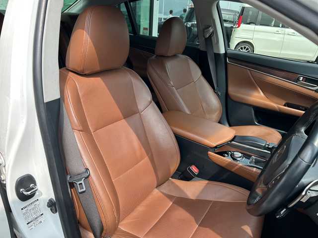レクサス ＧＳ 300h Iパッケージ 和歌山県 2014(平26)年 11万km 白 純正ナビ/フルセグTV/バックカメラ/(BT/CD/DVD/USB)/クルーズコントロール/横滑り防止装置/レザーシート/パワーシート/シートヒーター/シートエアベンチレーション/ビルトインETC/フロント・リアエアロパーツ/車高調/リアサンシェード/フォグランプ/オートライト/ヘッドライトウォッシャー