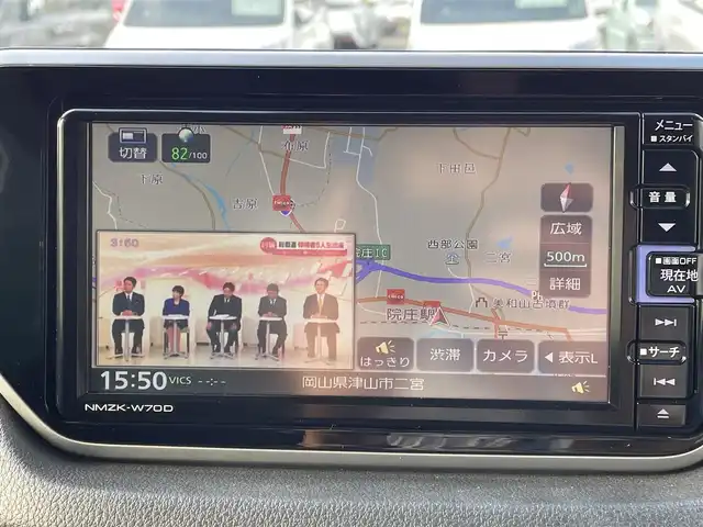 ダイハツ ムーヴ カスタム X LTD SAⅢ 岡山県 2020(令2)年 4.6万km ブラックマイカメタリック 純正ナビ　NMZK-W70D/フルセグTV、CD、DVD、AM、FM/Bluetooth/全方位カメラ/ETC/運転席シートヒーター/前方ドライブレコーダー/スマートアシスト