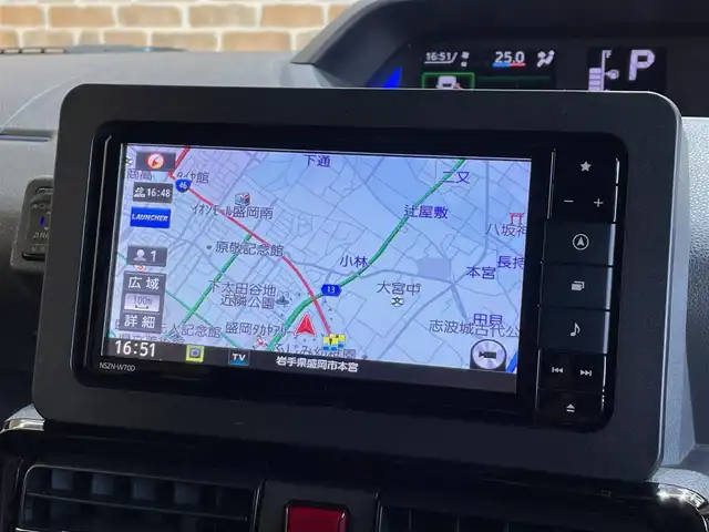 ダイハツ タント カスタム X セレクション 岩手県 2020(令2)年 3.4万km ブラックマイカメタリック ワンオーナー/４WD/両側パワースライドドア/スマートアシスト/衝突回避支援ブレーキ/ブレーキ制御付き誤発進抑制制御/車線逸脱抑制制御機能/オートハイビーム/コーナーセンサー/標識認識機能/先行車発進お知らせ機能/横滑り防止装置/アイドリングストップ/シートヒーター/ロールサンシェード/運転席ロングスライドシート/純正ナビ/フルセグTV/バックカメラ/ドライブレコーダー/LEDヘッドライト/純正14インチアルミホイール