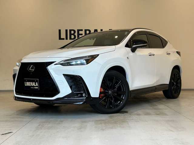 レクサス ＮＸ 350 Fスポーツ 熊本県 2022(令4)年 1.9万km ホワイトノーヴァガラスフレーク パノラマサンルーフ/ブラインドスポットモニター/エアロダイナミクスパッケージ/ハンドルヒーター/パワーバックドア/レザーシート/ETC/オートマチックハイビーム/オートホールド/コーナーセンサー/3眼LEDヘッドライト/パノラミックビューモニター/レーダー探知機/ワイヤレス充電/全方位カメラ/ACC/プッシュスタート/スマートキー/純正ナビ/フルセグテレビ/電動リアゲート/前後ドライブレコーダー/純正フロアマット/ルーフレール/純正アルミホイール/衝突被害軽減システム