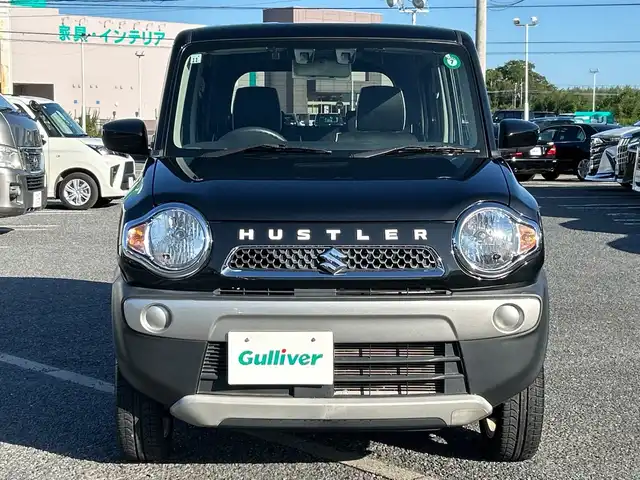 スズキ ハスラー G 千葉県 2019(令1)年 1.8万km ブルーイッシュブラックパール3 1オーナー ナビMDV-S706W バックカメラ ETC シートヒーター デュアルカメラブレーキサポート アイドリングストップ 横滑り防止 ラバーマット １５インチアルミホイール スマートキー