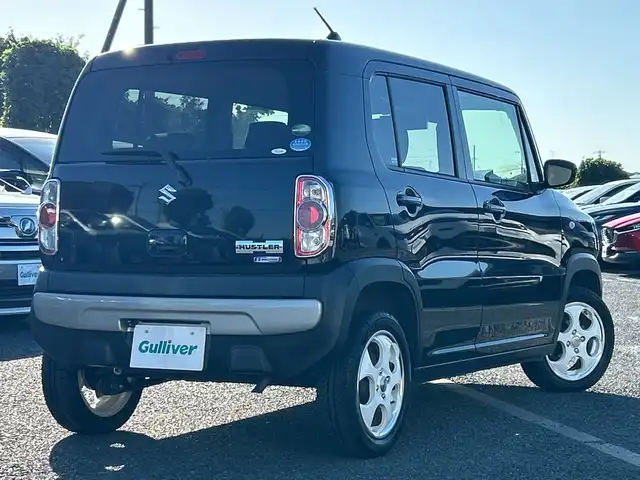 スズキ ハスラー G 千葉県 2019(令1)年 1.8万km ブルーイッシュブラックパール3 1オーナー ナビMDV-S706W バックカメラ ETC シートヒーター デュアルカメラブレーキサポート アイドリングストップ 横滑り防止 ラバーマット １５インチアルミホイール スマートキー