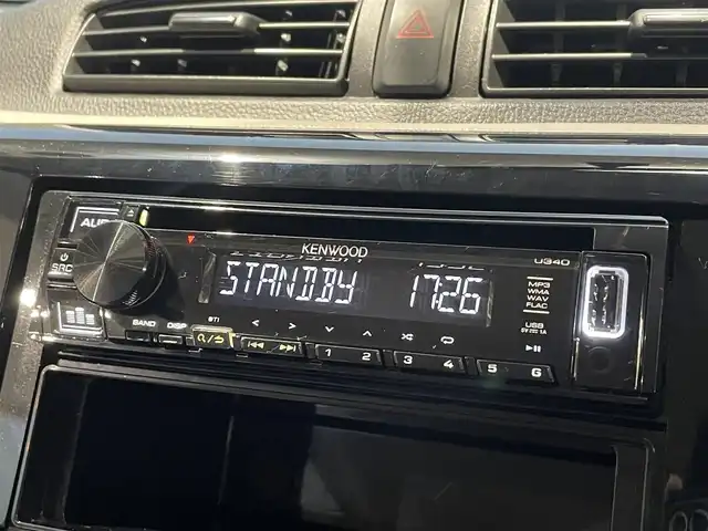 三菱 ｅＫワゴン E 熊本県 2019(平31)年 0.8万km アメジストブラック 社外ケンウッド製オーディオ（U340）/ドライブレコーダー/右前席シートヒーター/横滑り防止装置/キーレス/フロアマット/ドアバイザー/新車保証書/取扱説明書