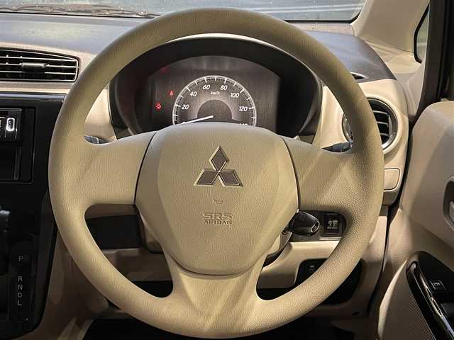 三菱 ｅＫワゴン E 熊本県 2019(平31)年 0.8万km アメジストブラック 社外ケンウッド製オーディオ（U340）/ドライブレコーダー/右前席シートヒーター/横滑り防止装置/キーレス/フロアマット/ドアバイザー/新車保証書/取扱説明書