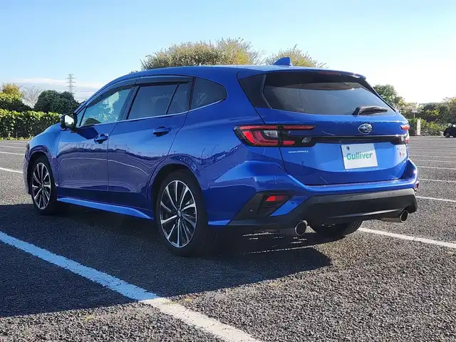 スバル レヴォーグ 1．8STIスポーツ EX 岩手県 2021(令3)年 2.7万km WRブルーパール 4WD/純正11.6型ナビ/フルセグTV/ハンズフリーパワーバックドア/バックモニター/ビルトインETC/全車速追従機能付クルーズコントロール/衝突被害軽減ブレーキ/後退時ブレーキアシスト/車線逸脱防止支援システム/前後誤発進抑制/渋滞時ハンズオフアシスト/車線変更支援/カーブ前抑制機能/料金所前速度制御/スマートリアビューミラー/ステアリング連動フルLEDヘッドランプ/革巻きステアリング/パドルシフト/本革シート/全席シートヒーター/前席パワーシート/運転席ポジションメモリー/純正18インチアルミホイール/スマートキー/プッシュエンジンスタート/禁煙車