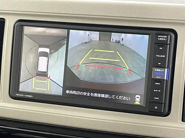 ダイハツ ミラ トコット G SA Ⅲ 福島県 2019(平31)年 2.1万km ファイアークォーツレッドM 純正HDDナビゲーション/型式：NMZK-W69D/【AM/FM/CD/DVD/SD/USB/Bluetooth/フルセグTV】/・全方位カメラ/・前方ドライブレコーダー/・社外ETC/衝突軽減ブレーキ/車線逸脱警報装置/オートマチックハイビーム/トラクションコントロール/前後コーナーセンサー/レザーシート/・運転席＋助手席シートヒーター/ステアリングスイッチ/LEDヘッドライト/・オートライト/・フロントフォグライト/積み込みスタッドレスタイヤ/(155/65/R14)/純正フロアマット/アイドリングストップ/プッシュスタート/・スマートキー/・スペアキー
