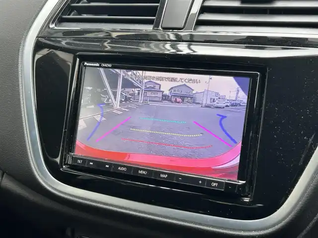 スズキ ＳＸ４ Ｓクロス 静岡県 2019(令1)年 8.3万km エナジェティックレッドパール ワンオーナー車/レーダーブレーキサポートII/フルタイム4WD/純正SDナビ（CN-RZ743）/BTオーディオ/フルセグTV/DVD再生/バックカメラ/スマートキー/アイドリングストップ/シートヒーター/LEDヘッドライト/フォグライト/ドアバイザー/純正17AW/純正フロアマット/保証書