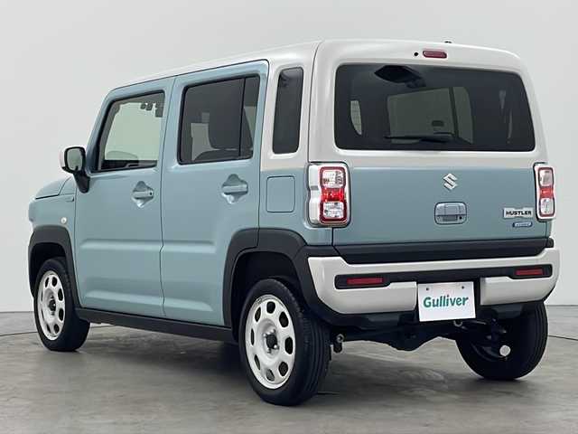 スズキ ハスラー HYBRID G 秋田県 2023(令5)年 2.2万km クールカーキパールメタリック/ソフトベージュメタリック 4WD/社外ナビ　/AM/FM/CD/DVD/Bluetooth/ワンセグTV/衝突被害軽減システム　　/レーダークルーズコントロール　/レーンキープアシスト　/横滑り防止装置　/前席シートヒーター　/前後ドライブレコーダー/ETC　/LEDヘッドライト　/スペアキー　/スマートキー/グリップコントロール/スノーモード/ダウンヒルアシストコントロール/USB入力端子