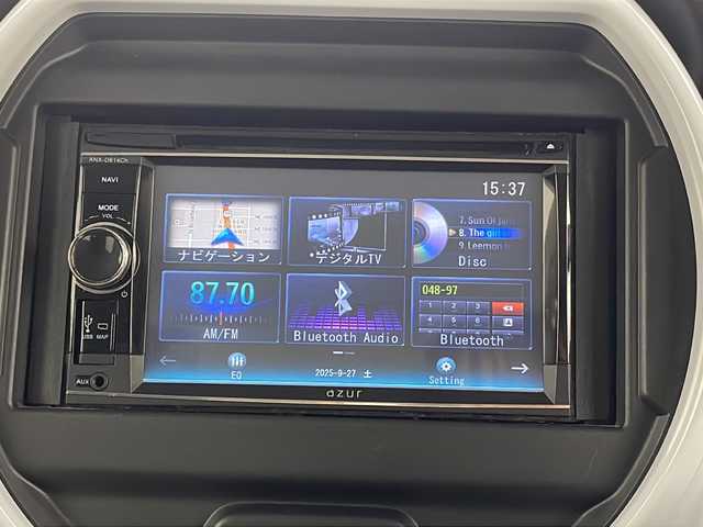 スズキ ハスラー HYBRID G 秋田県 2023(令5)年 2.2万km クールカーキパールメタリック/ソフトベージュメタリック 4WD/社外ナビ　/AM/FM/CD/DVD/Bluetooth/ワンセグTV/衝突被害軽減システム　　/レーダークルーズコントロール　/レーンキープアシスト　/横滑り防止装置　/前席シートヒーター　/前後ドライブレコーダー/ETC　/LEDヘッドライト　/スペアキー　/スマートキー/グリップコントロール/スノーモード/ダウンヒルアシストコントロール/USB入力端子