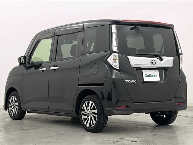 トヨタ タンク カスタムG 宮城県 2019(平31)年 6.8万km ブラックマイカメタリック 禁煙車/Toyota Safety Sense/・プリクラッシュセーフティ/・レーンディパーチャーアラート/・オートマチックハイビーム/・先行車発進告知	/両側パワースライドドア/社外7型ナビ/・BT.CD.DVD.USB.iPad.AUX.SD/フルセグTV/バックカメラ/プッシュスタート/スマートキー×2/革巻ステアリング/ステアリングスイッチ/純正14インチアルミホイール/純正フロアマッド/LEDヘッドライト/LEDフォグランプ/コーナーセンサー(F.R)/横滑り防止機能/アイドリングストップ