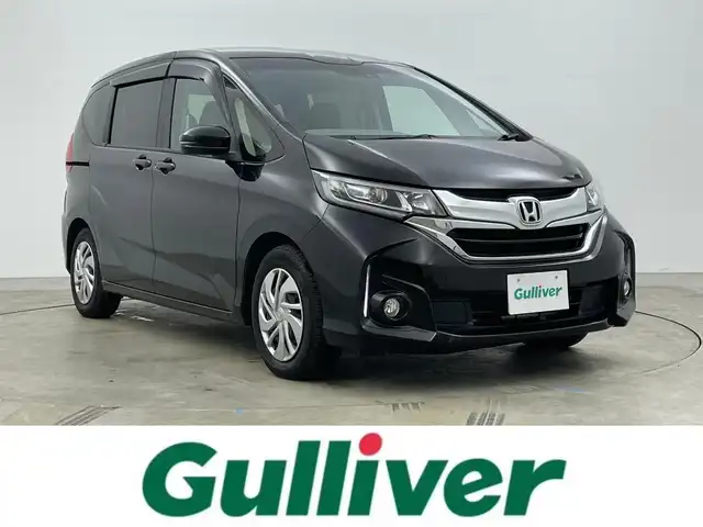 ホンダ フリード G ホンダセンシング 岡山県 2018(平30)年 3.6万km プレミアムスパークルブラックパール 社外ナビ/AVIC-RZ902/（CD/DVD/TV/BT)/バックカメラ/アルパイン10.1インチ後席モニター/両側パワースライドドア/ステアリングスイッチ/ビルトインETC/ホンダセンシング/衝突軽減ブレーキ/車線維持支援/LEDヘッドライト/オートライト/純正フロアマット/純正ドアバイザー/スペアキー１個