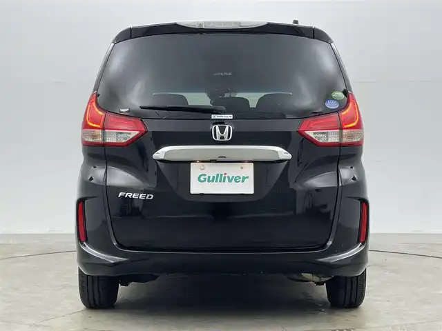 ホンダ フリード G ホンダセンシング 岡山県 2018(平30)年 3.6万km プレミアムスパークルブラックパール 社外ナビ/AVIC-RZ902/（CD/DVD/TV/BT)/バックカメラ/アルパイン10.1インチ後席モニター/両側パワースライドドア/ステアリングスイッチ/ビルトインETC/ホンダセンシング/衝突軽減ブレーキ/車線維持支援/LEDヘッドライト/オートライト/純正フロアマット/純正ドアバイザー/スペアキー１個
