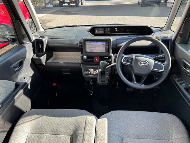 ダイハツ タント X 大阪府 2021(令3)年 4.7万km ブラックマイカメタリック /ワンオーナー//禁煙車//純正メモリナビ　NMZK-W71D/・CD・DVD・Bluetooth//フルセグTV//バックカメラ//USB入力端子//ビルトインETC//ドライブレコーダー//両側パワースライドドア//シートヒーター//アイドリングストップ//コーナーセンサー//衝突被害軽減システム//レーンキープアシスト//横滑り防止装置//LEDヘッドライト//オートマチックハイビーム//ロールサンシェード//ドアバイザー//プッシュスタート//スマートキー//保証書//取扱説明書