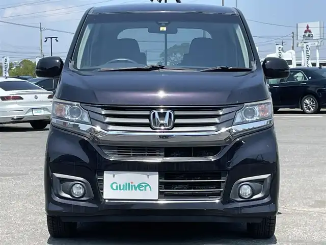 ホンダ Ｎ ＷＧＮ カスタム G Aパッケージ 道央・札幌 2014(平26)年 2.6万km プレミアムゴールドパープルパール ４WD/純正オーディオ/AM/FM/CD/AUX/シティブレーキアクティブシステム/横滑り防止装置/クルーズコントロール/革巻きステアリング/プッシュスタート/スマートキー/HIDヘッドライト/オートライト/フォグランプ/電動格納ミラー/ヒーテッドドアミラー/ウィンカーミラー/純正フロアマット