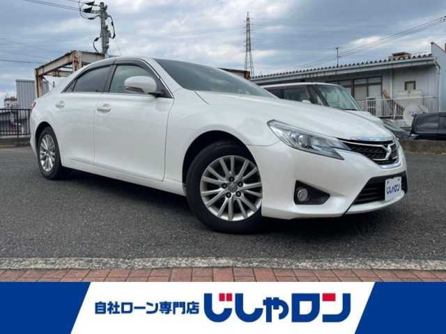 トヨタ マークＸ 250G 福岡県 2014(平26)年 7.1万km ホワイトパールクリスタルシャイン (株)IDOMが運営する【じしゃロン八幡西店】の自社ローン専用車両になります。こちらは現金またはオートローンご利用時の価格です。自社ローンご希望の方は別途その旨お申付け下さい/社外ナビ　(X008V)/【Bluetooth・フルセグ・DVD・CD】/前後ドライブレコーダー　/レーダー探知機　/バックカメラ/ＥＴＣ　/運転席パワーシート　/純正アルミホイール　/全窓パワーウィンドウ　/オートライト/フォグランプ　
