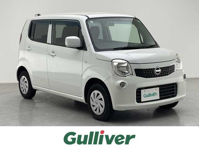 日産 モコ S 兵庫県 2013(平25)年 7.6万km スノーパールホワイト 純正SDナビ(CD/SD/ワンセグ/Bluetooth)/アイドリングストップ/純正フロアマット/スマートキー/プッシュスタート/ETC/電格ミラー
