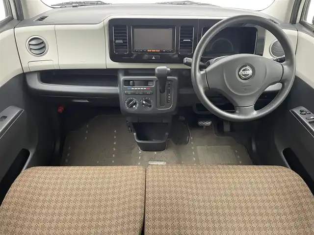 日産 モコ S 兵庫県 2013(平25)年 7.6万km スノーパールホワイト 純正SDナビ(CD/SD/ワンセグ/Bluetooth)/アイドリングストップ/純正フロアマット/スマートキー/プッシュスタート/ETC/電格ミラー